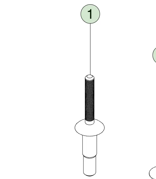 1028408-00-A Заклепка 65×20×95 мм RIVET