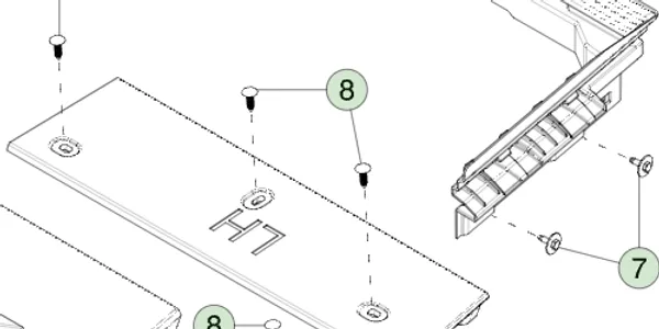 1684650-00-C Лівий центральний кронштейн підніжки облицювання FASCIA STEP BRACKET CENTER – LEFT HAND 1684650-00-C Лівий центральний кронштейн підніжки облицювання FASCIA STEP BRACKET CENTER – LEFT HAND