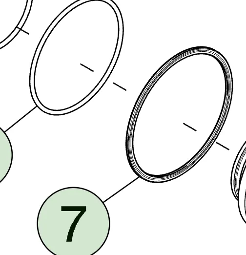 1613825-00-A Кільце ущільнювача (о-рінг) для масляного насоса OIL PUMP O-RING