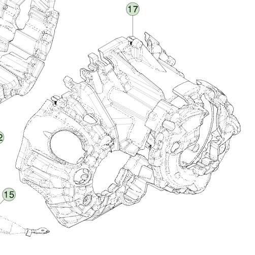 1875905-00-F Кришки NVH з боку двигуна MOTOR SIDE NVH COVERS