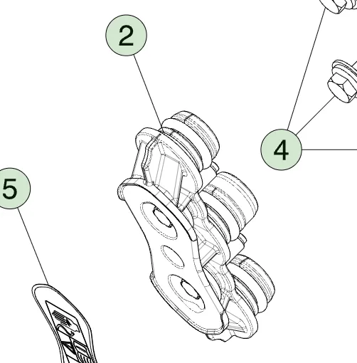 1096984-00-E Збірка – Кришка – Вихід фази – 4DU ASSEMBLY – COVER – PHASE OUT – 4DU