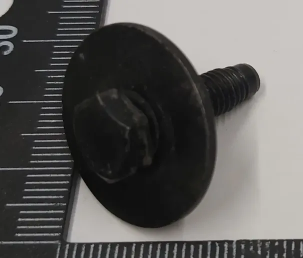 1484170-00-A Гвинт SEMS M6×18 із шестигранною головкою та фланцем клас міцності 8.8 покриття G1009[B] з шайбою (MAT) та фіксатором різьби (ADH) SEMS