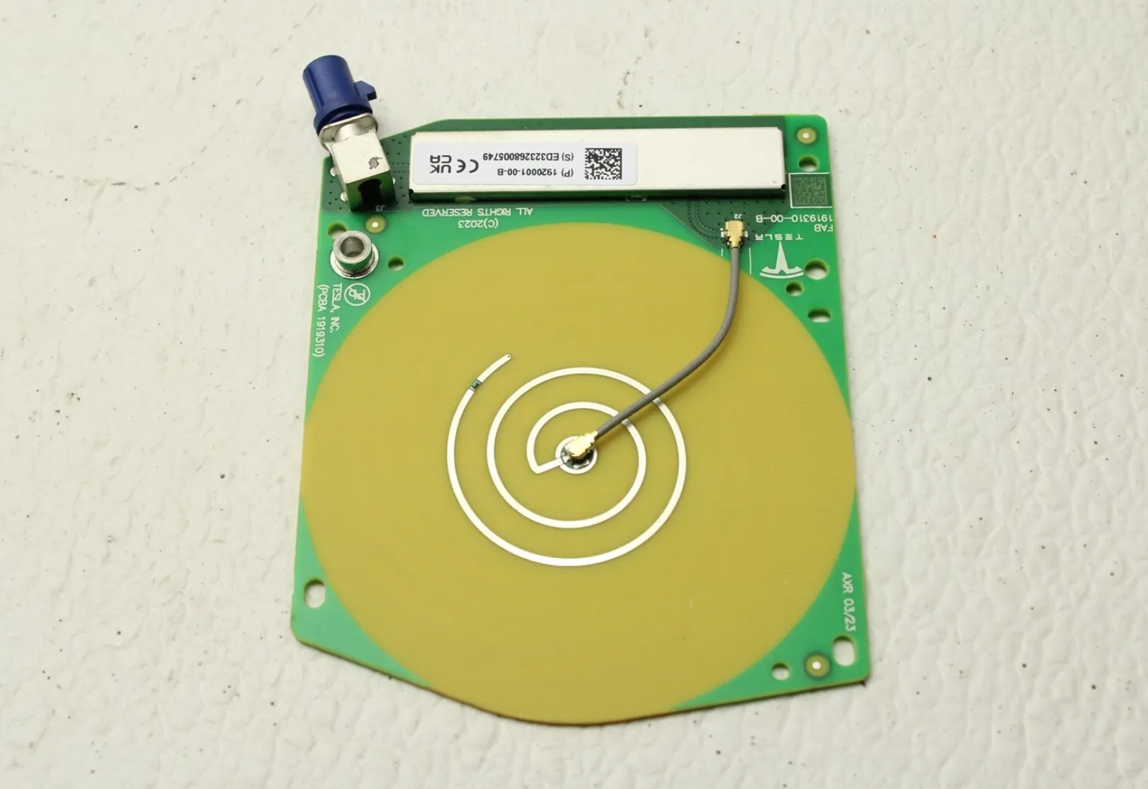 1920001-00-C Модуль антени GNSS Milkweed ASSEMBLY GNSS MILKWEED ANTENNA