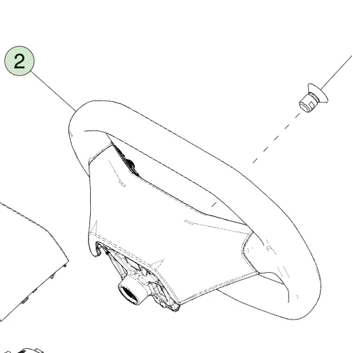 1692551-00-E Кермо PUR з підігрівом STEERING WHEEL PUR HEATED