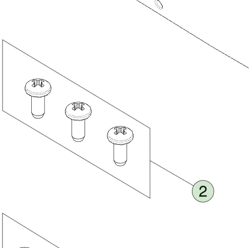 1850861-00-A Комплект кріплень FASTERNERS KIT