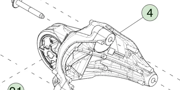 1923000-00-C Кріплення інвертора INVERTER MOUNT 1923000-00-C Кріплення інвертора INVERTER MOUNT