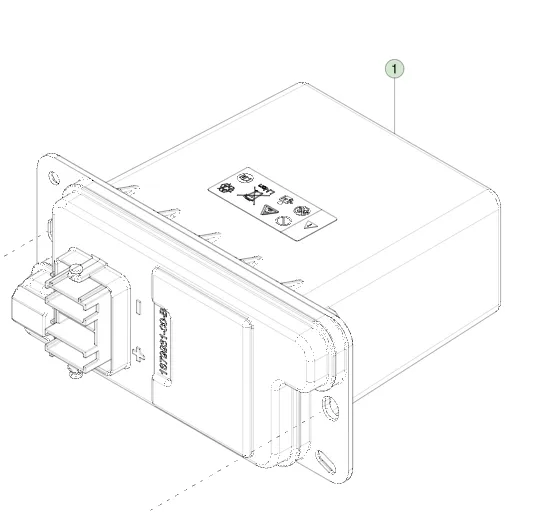 1679931-00-F АКБ середньої напруги — літій-іонна 48 В MV BATTERY- LITHIUM ION-48V