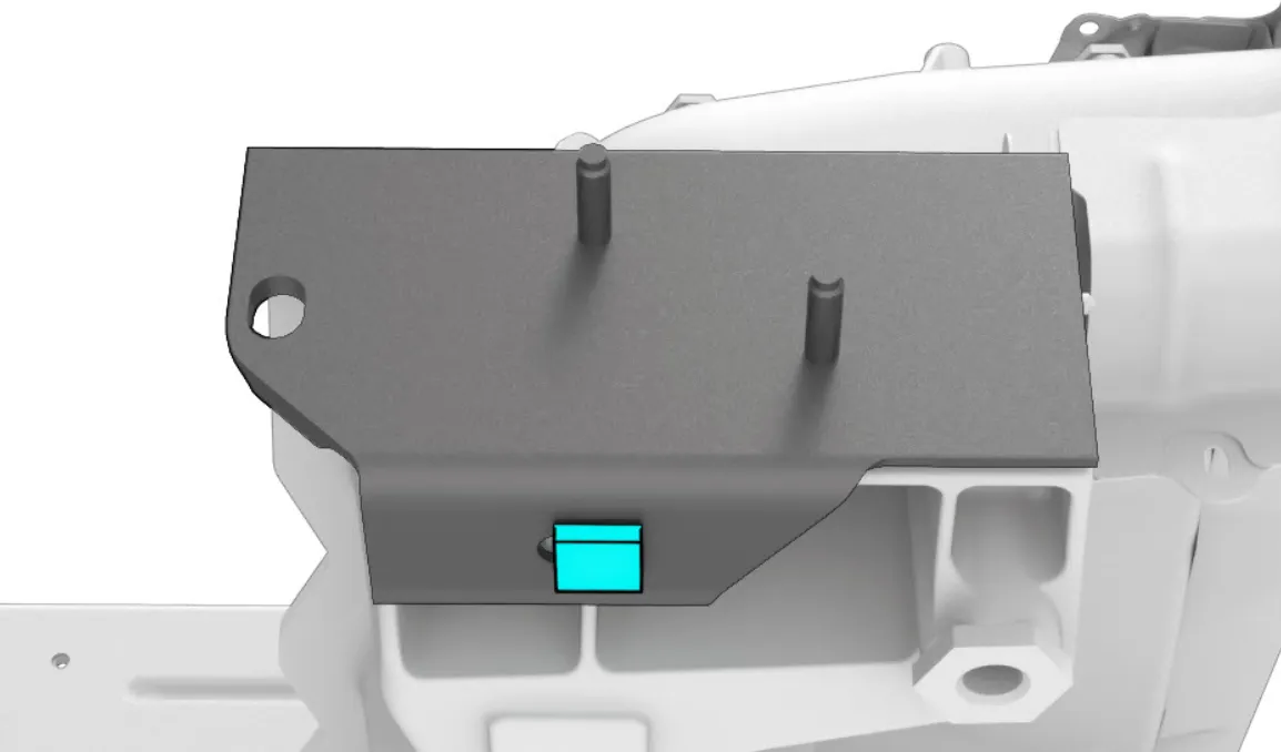 1854653-ST-D Ліва передня опора бампера FRONT BUMPER MOUNT – LEFT HAND