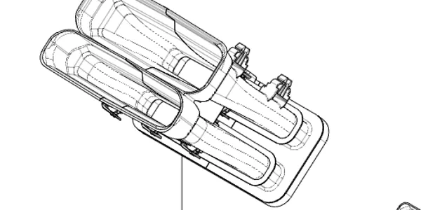 1775725-00-C Повітропровід другого ряду на напрямних 2ND ROW DUCT ON RAILS 1775725-00-C Повітропровід другого ряду на напрямних 2ND ROW DUCT ON RAILS