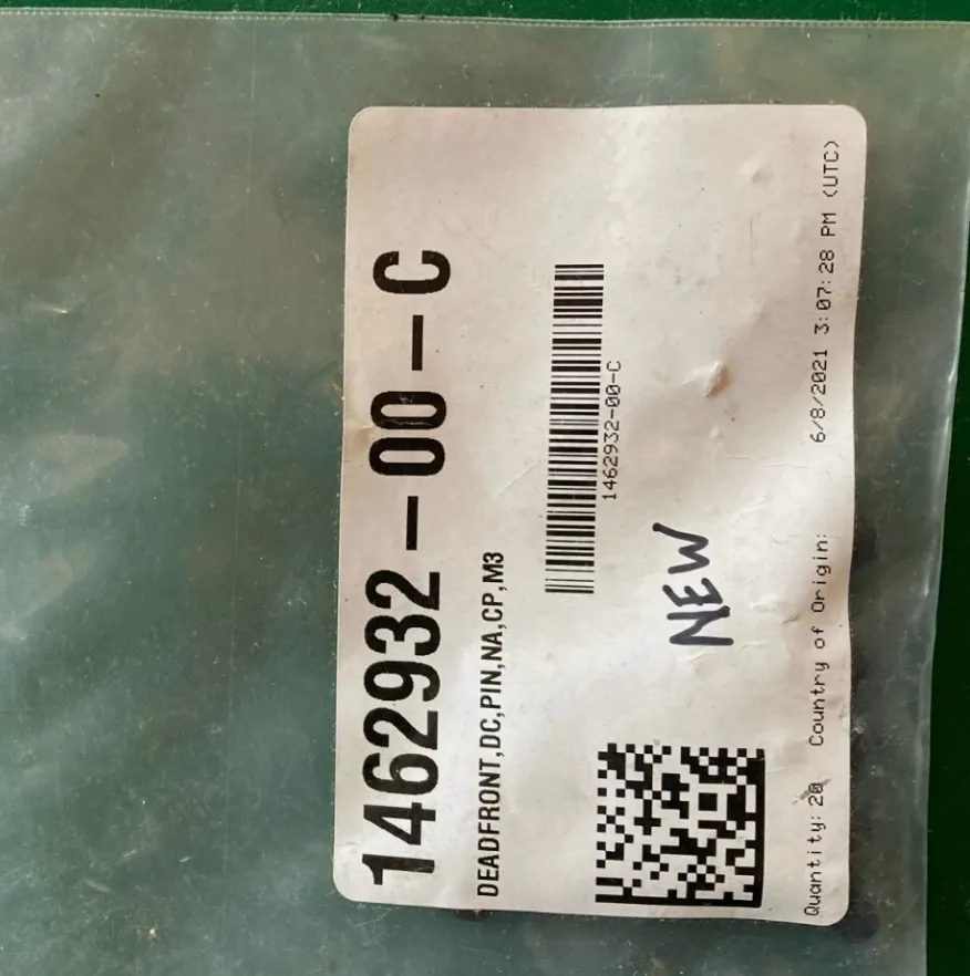 1462932-00-C Захисна накладка – контакт постійного струму DEADFRONT – DIRECT CURRENT PIN