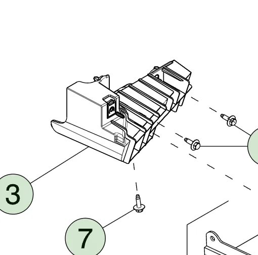 1816610-00-B Переднє посилення порога-ступені — ліва сторона FRONT ROCKER STEP REINFORCEMENT – LEFT HAND