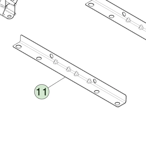 1909961-ST-B Поперечна перемичка заднього сидіння REAR SEAT CROSSBRACE