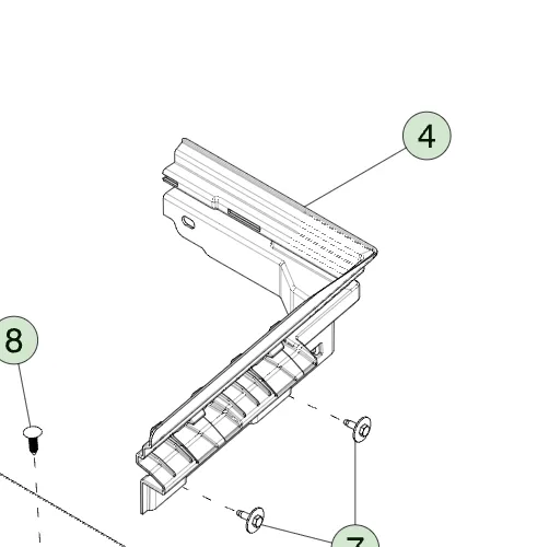 1800643-00-C Лівий кронштейн бокової частини кузова BODY SIDE BRACKET – LEFT HAND