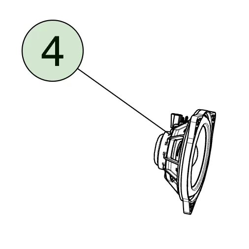 1079742-00-C Повнодіапазонний аудіодинамік 100 мм AUDIO SPEAKER FULL RANGE 100MM