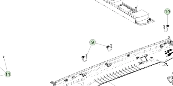 1902893-00-D Задня верхня обшивка (карнизна обшивка) REAR HEADER TRIM 1902893-00-D Задня верхня обшивка (карнизна обшивка) REAR HEADER TRIM