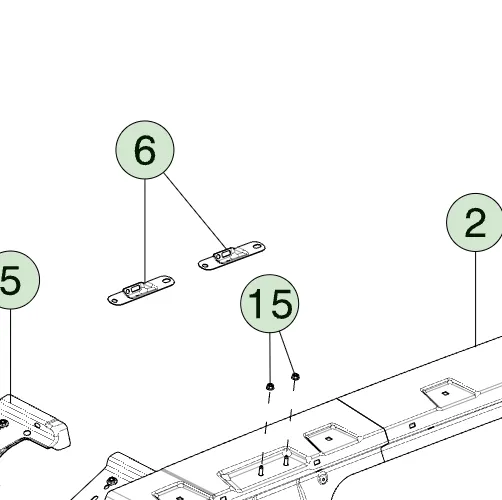 1832337-ST-A Кронштейн оздоблення карниза даху CANTRAIL TRIM BRACKET