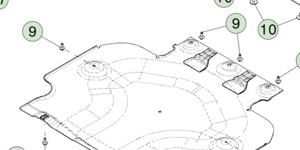 1919098-00-B Задній аеродинамічний щит — штампована деталь REAR AERO SHIELD – STAMPING 1919098-00-B Задній аеродинамічний щит — штампована деталь REAR AERO SHIELD – STAMPING