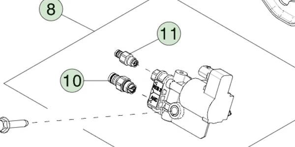 1906788-00-C Клапанний блок SCUBA у зборі SCUBA VALVE BLOCK ASSEMBLY 1906788-00-C Клапанний блок SCUBA у зборі SCUBA VALVE BLOCK ASSEMBLY