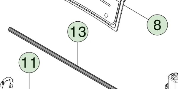 1626345-00-A Трубка механізму регулювання нахилу спинки першого ряду FIRST ROW SEAT BACK RECLINER TUBE 1626345-00-A Трубка механізму регулювання нахилу спинки першого ряду FIRST ROW SEAT BACK RECLINER TUBE