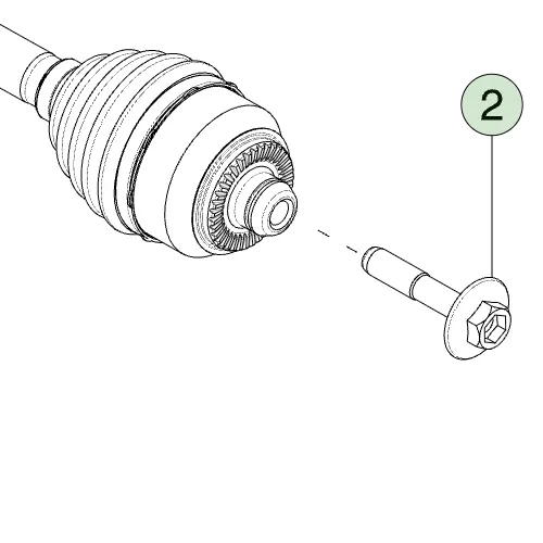 1737954-00-B Болт М16-15х80 BOLT