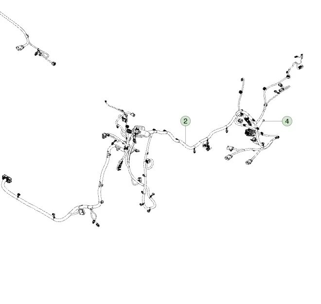 1682240-00-G Жгут кузова (коробу) лівий HARNESS-BED LEFT