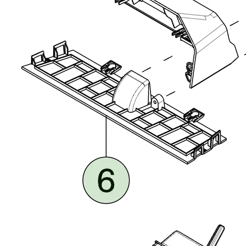 1876048-00-E Збірка центрального кожуха приладової панелі INSTRUMENT PANEL CENTER SHROUD PANEL ASSEMBLY