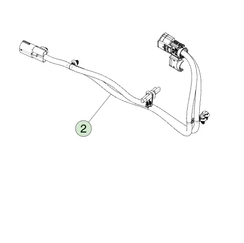 1863883-00-F Жгут-перемичка заднього кермування HARNESS-REAR STEER JUMPER