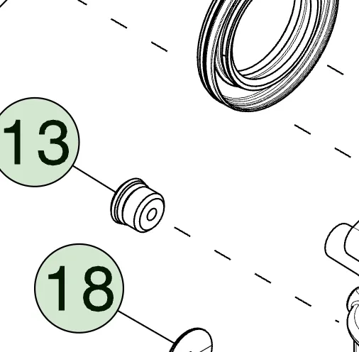 1096865-00-B Зливна/заправна пробка FILL/DRAIN PLUG