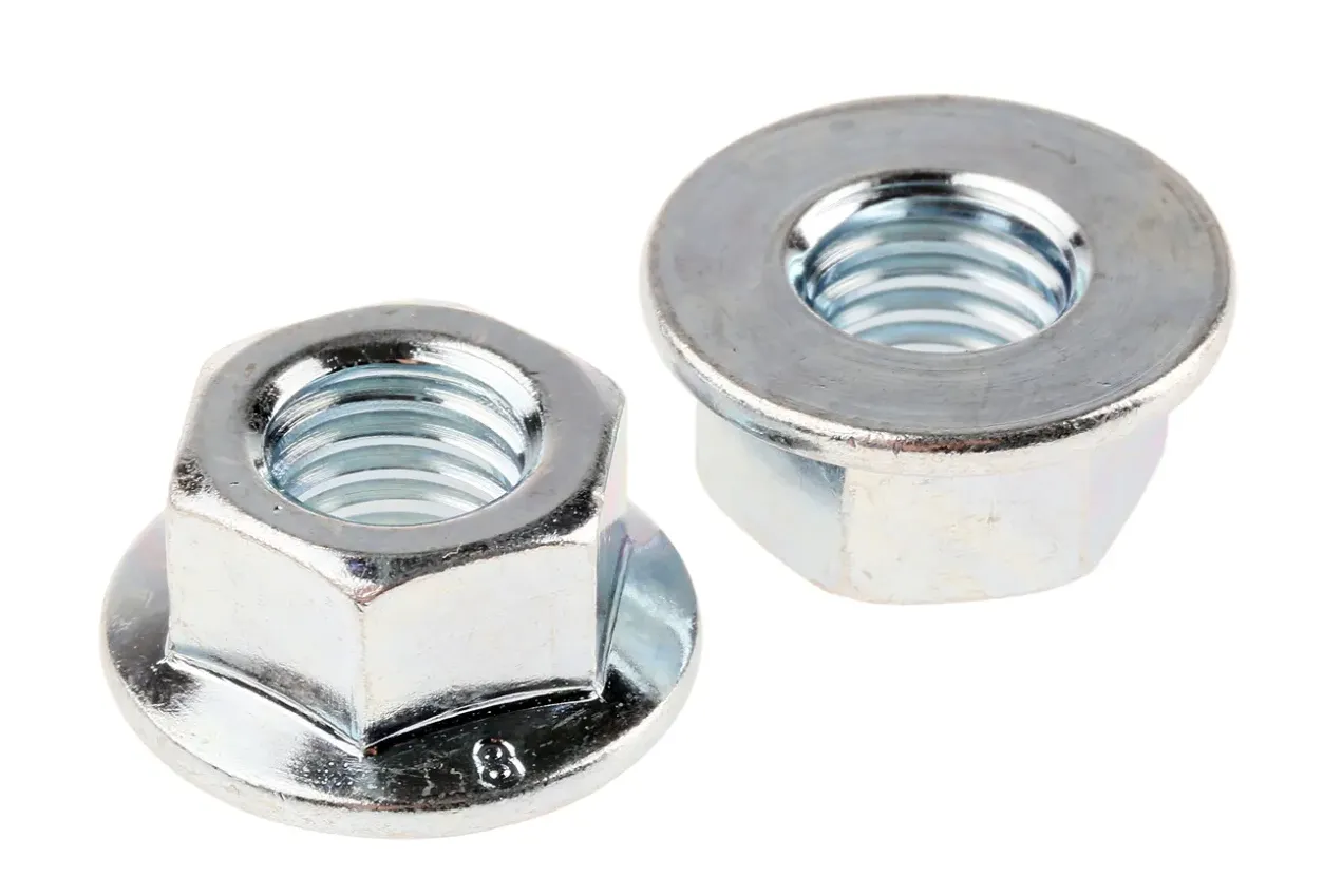 1757755-00-A Фланцева шестигранна гайка M18×2.5 клас міцності 10 з цинково-нікелевим покриттям (ZnNi) NUT