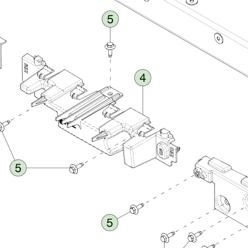 1815269-00-B Центральний опорний кронштейн SUPPORT BRACKET – CENTER