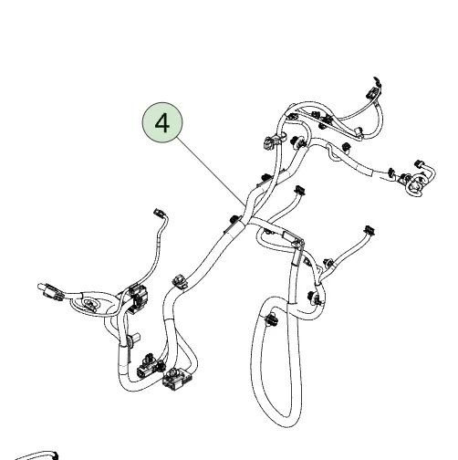 1682222-00-G Жгут консолі HARNESS- CONSOLE