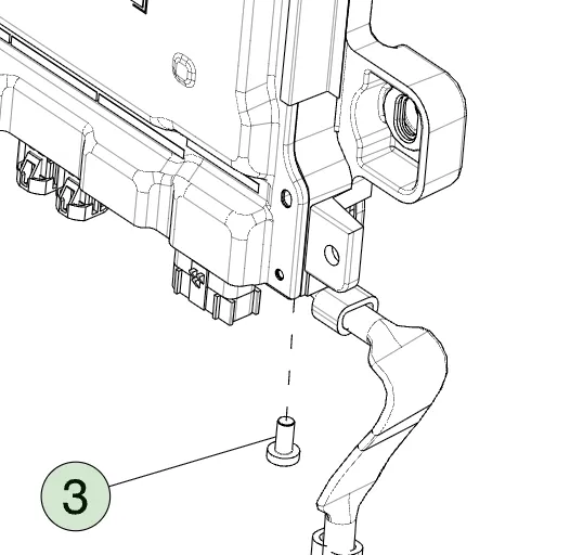 1042487-00-A Болт M5×0.8×10 мм BOLT