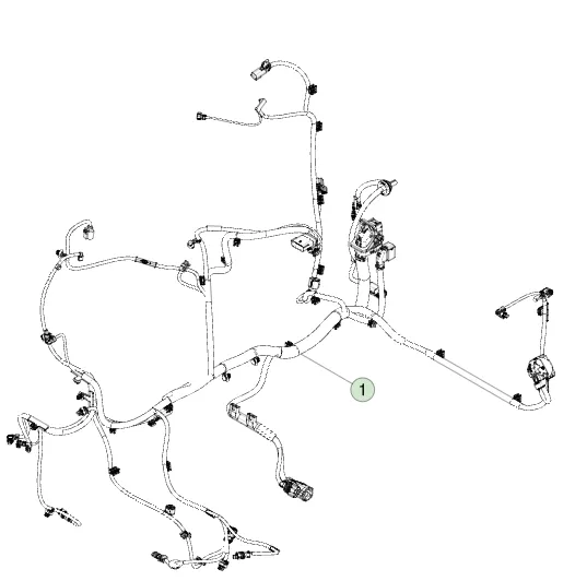 2812969-00-B Жгут лівого переднього багажника HARNESS-LEFT FRUNK