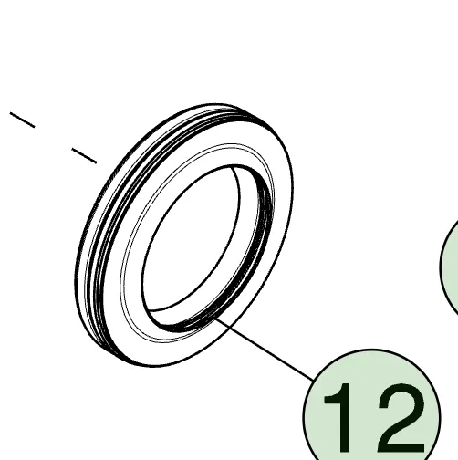 1065932-00-A Ущільнення вихідного (привідного) мосту OUTPUT AXLE SEAL