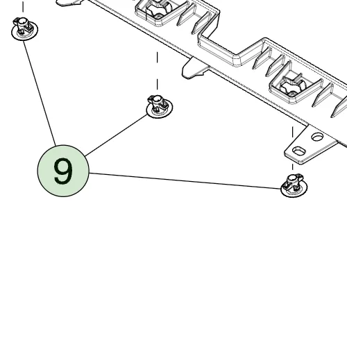 1868648-00-A Фіксатор поворотного типу GR5.5 (POM B) TRN-LCK