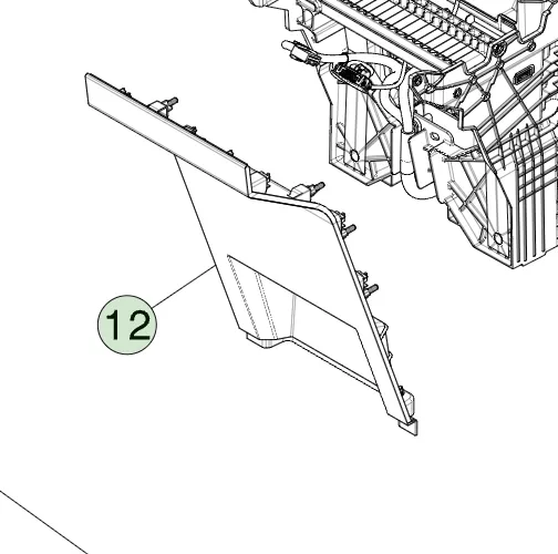 1850330-00-E Передня панель — збірка FRONT PANEL ASSEMBLY