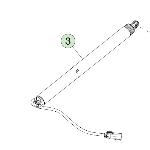 1811946-00-C Амортизатор капота HOOD STRUT