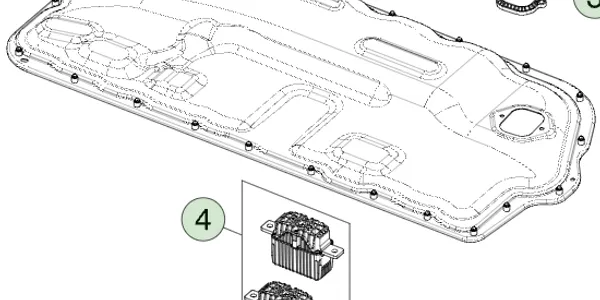 1815704-00-B Кришка допоміжного відсіку ANCILLARY BAY COVER 1815704-00-B Кришка допоміжного відсіку ANCILLARY BAY COVER