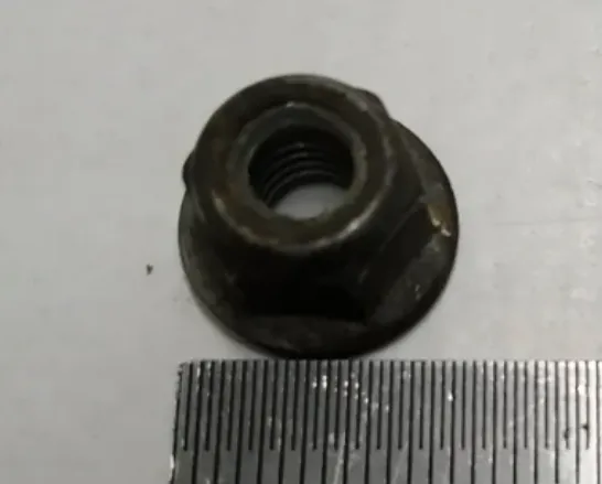 1004378-00-B Гайка M6×1.00 шестигранна з фланцем клас міцності 8 — для блока керування подушками безпеки NUT