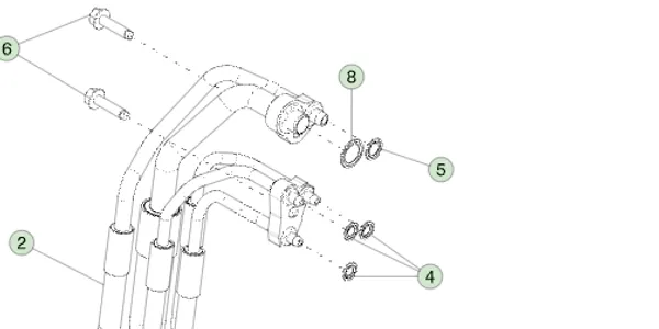 1775722-00-C Пентапортні трубопроводи кондиціонера (AC лінії) PENTAPORT AC LINES 1775722-00-C Пентапортні трубопроводи кондиціонера (AC лінії) PENTAPORT AC LINES