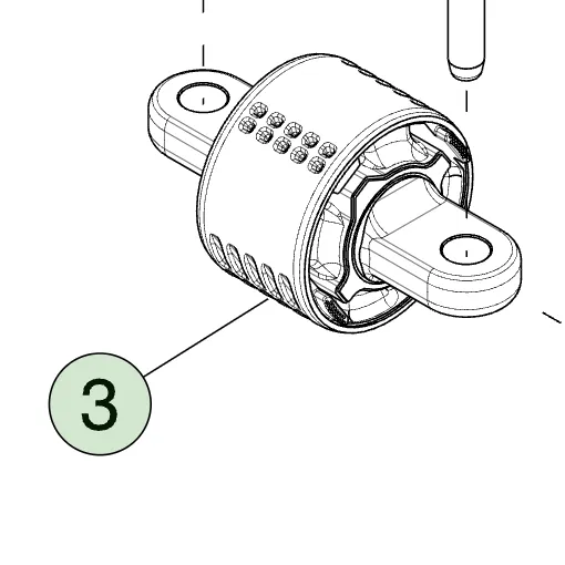 1921113-00-D Втулка редуктора двигуна MOTOR GEARCASE BUSHING