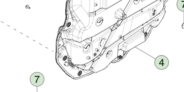 1873119-00-D Закриваюча (завершальна) панель задня права CLOSEOUT PANEL – REAR – RIGHT HAND 1873119-00-D Закриваюча (завершальна) панель задня права CLOSEOUT PANEL – REAR – RIGHT HAND