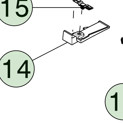 2076407-00-A Кутовий кронштейн декоративної накладки боковини кузова — права сторона BED SIDE APPLIQUE CORNER BRACKET – RIGHT HAND