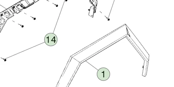 1783418-00-D Ліва розширювальна накладка переднього крила FRONT FENDER FLARE – LEFT HAND 1783418-00-D Ліва розширювальна накладка переднього крила FRONT FENDER FLARE – LEFT HAND