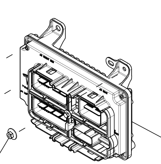 1810836-13-D Контролер середньої напруги — задній MID VOLTAGE REAR CONTROLLER