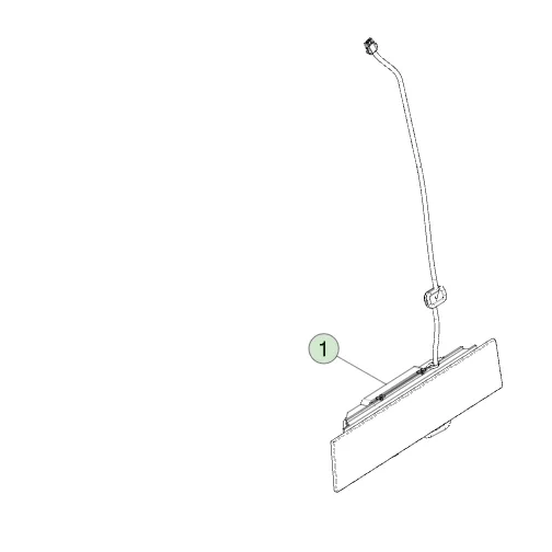1784574-00-D Спусковий механізм дверей стійки B — лівий бік B-PILLAR DOOR TRIGGER – LEFT HAND