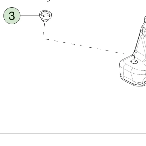 1758770-00-A Втулка ущільнювальна насоса (громмет для насоса) GROMMET WASHER PUMP