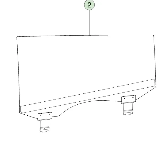 1805871-00-F Рухоме бокове скло задніх дверей праве MOVING SIDE GLASS – REAR – RIGHT HAND
