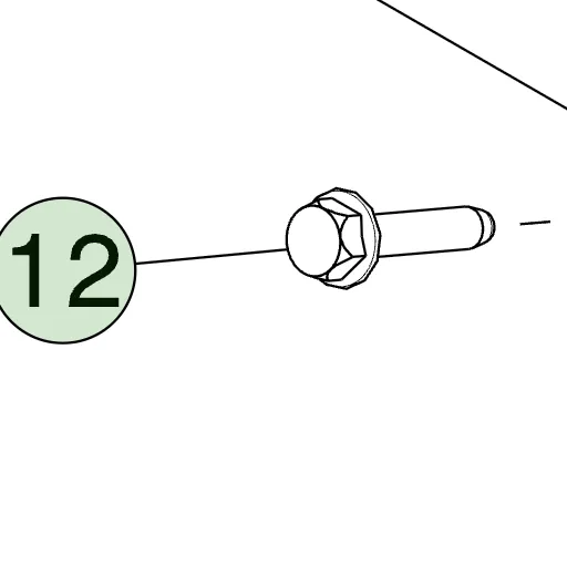 1129025-00-A Болт HF M6–1.0×30 8.8 ZnNi SMAT — для переднього датчика прискорення BOLT