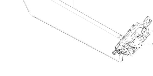 1949998-00-E Комплект сонцезахисного козирка — лівий бік  SUN VISOR ASSEMBLY – LEFT HAND 1949998-00-E Комплект сонцезахисного козирка — лівий бік  SUN VISOR ASSEMBLY – LEFT HAND
